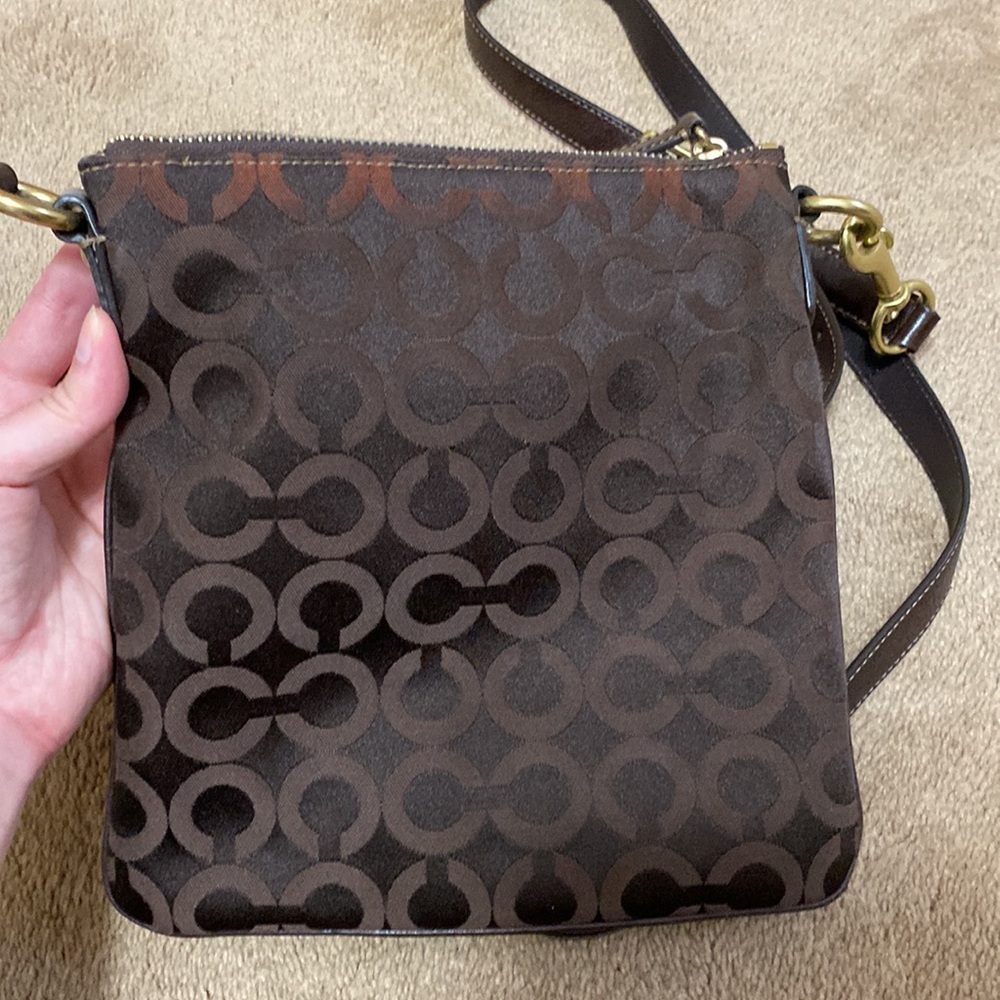 ❌Sold❌ Coach Brown Crossbody Bag - Picture 10 of 12